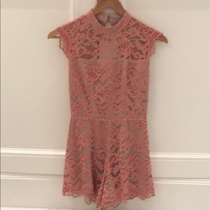 Alexis lace romper